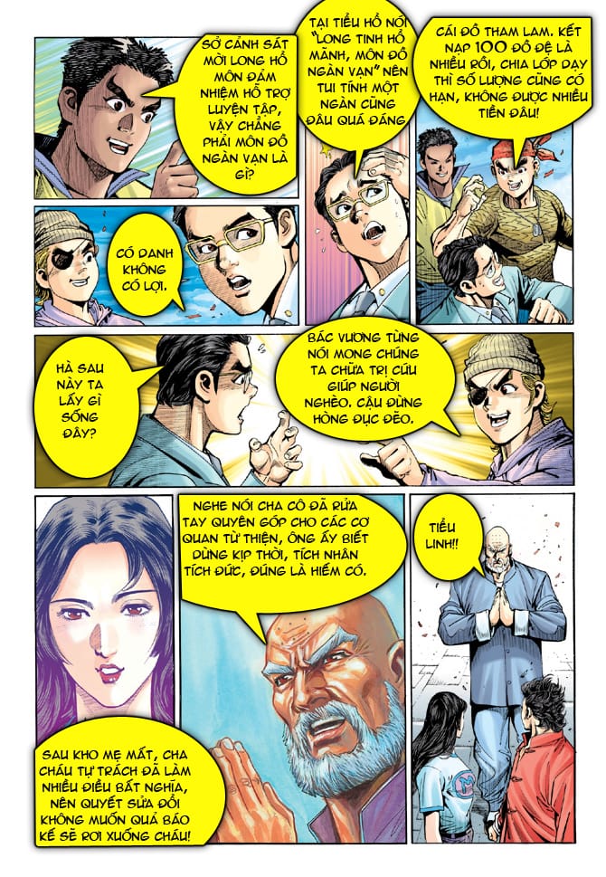 Truyện Tranh Tân Tác Long Hổ Môn trang 4