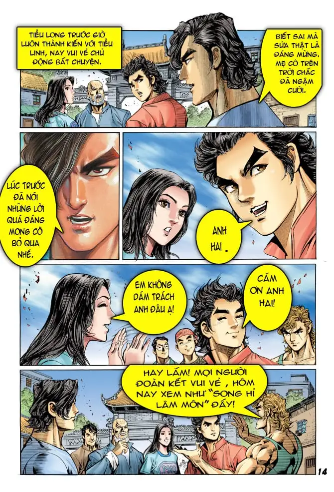 Truyện Tranh Tân Tác Long Hổ Môn trang 4