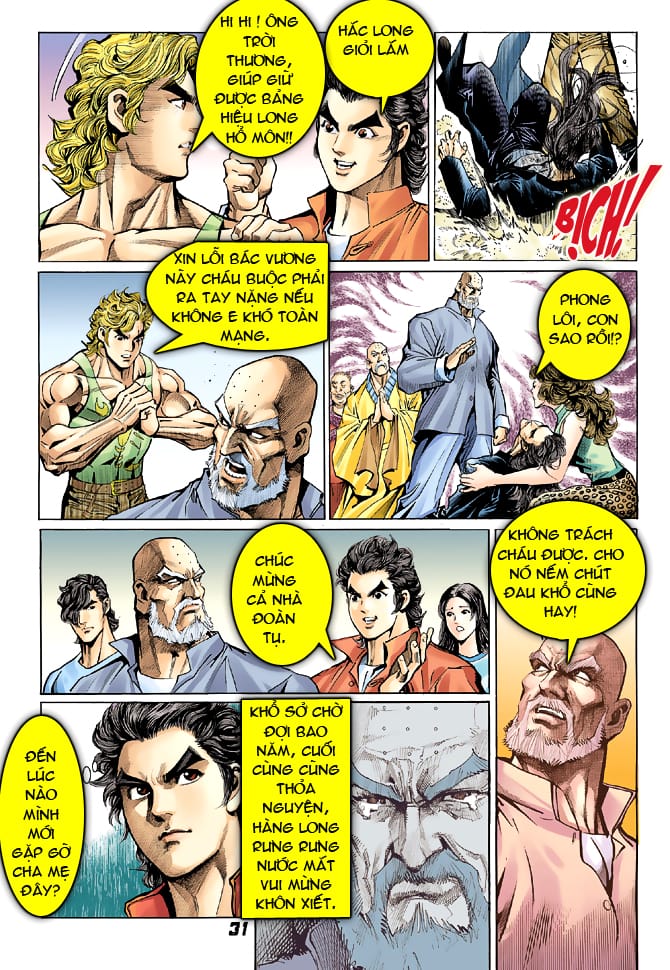 Truyện Tranh Tân Tác Long Hổ Môn trang 4