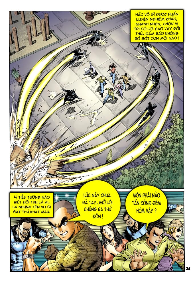 Truyện Tranh Tân Tác Long Hổ Môn trang 4