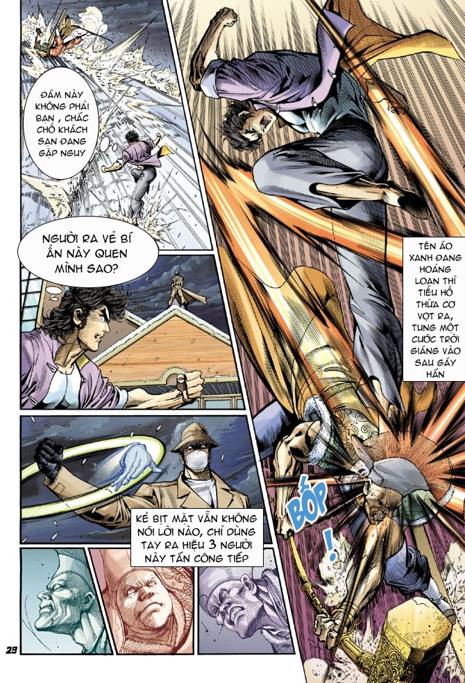 Truyện Tranh Tân Tác Long Hổ Môn trang 4