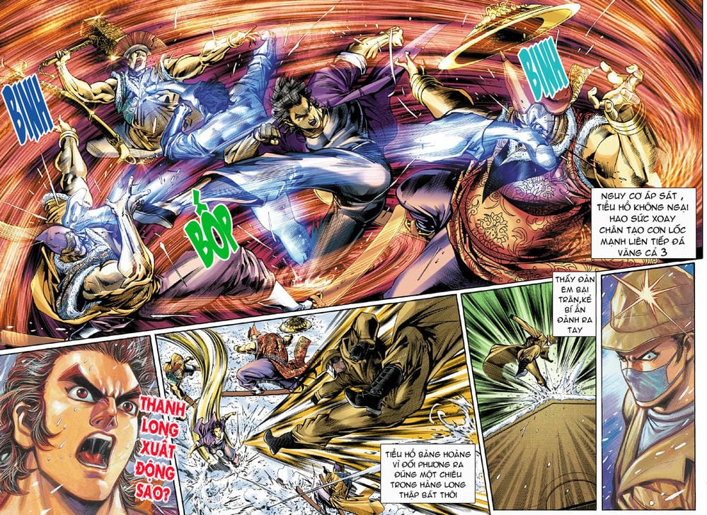 Truyện Tranh Tân Tác Long Hổ Môn trang 4