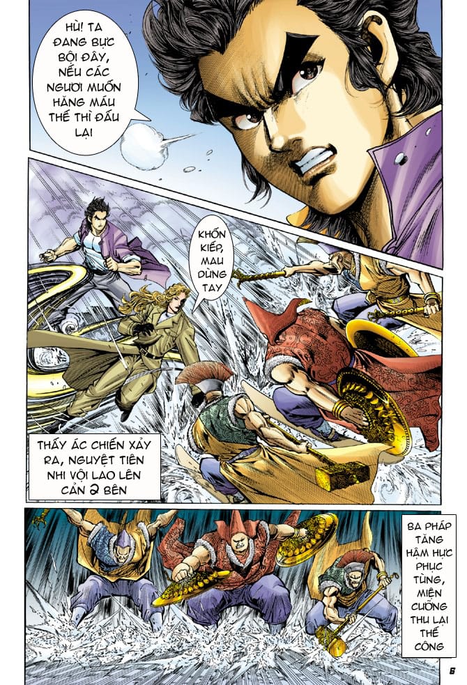 Truyện Tranh Tân Tác Long Hổ Môn trang 4