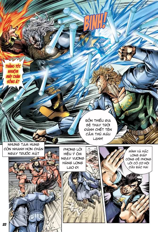 Truyện Tranh Tân Tác Long Hổ Môn trang 4