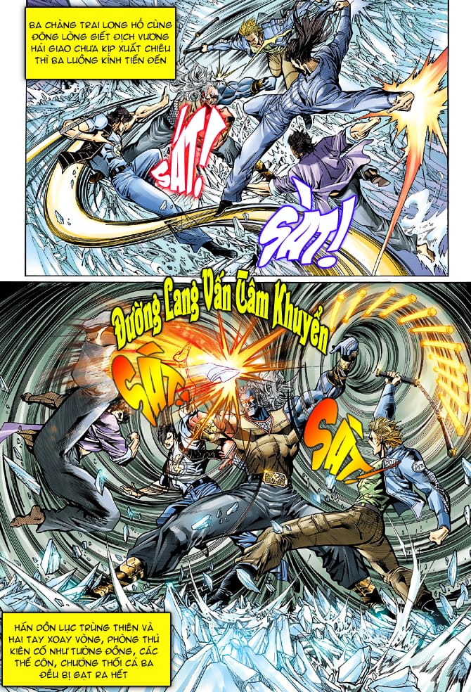 Truyện Tranh Tân Tác Long Hổ Môn trang 4