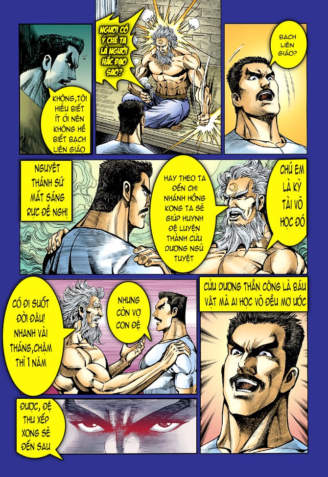 Truyện Tranh Tân Tác Long Hổ Môn trang 4