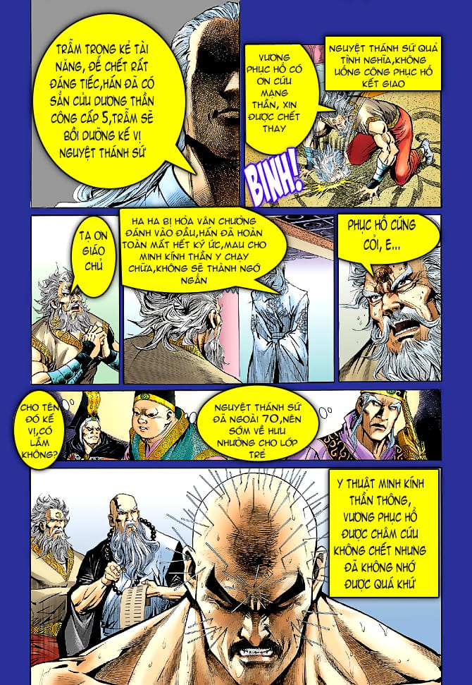 Truyện Tranh Tân Tác Long Hổ Môn trang 4