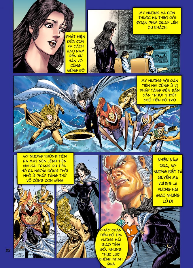 Truyện Tranh Tân Tác Long Hổ Môn trang 4