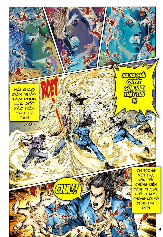 Truyện Tranh Tân Tác Long Hổ Môn trang 4