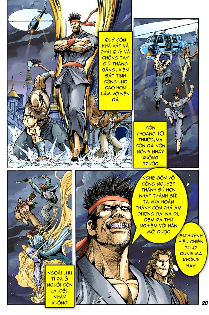 Truyện Tranh Tân Tác Long Hổ Môn trang 4