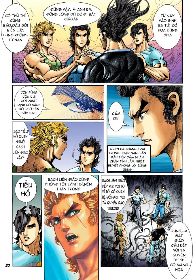 Truyện Tranh Tân Tác Long Hổ Môn trang 4
