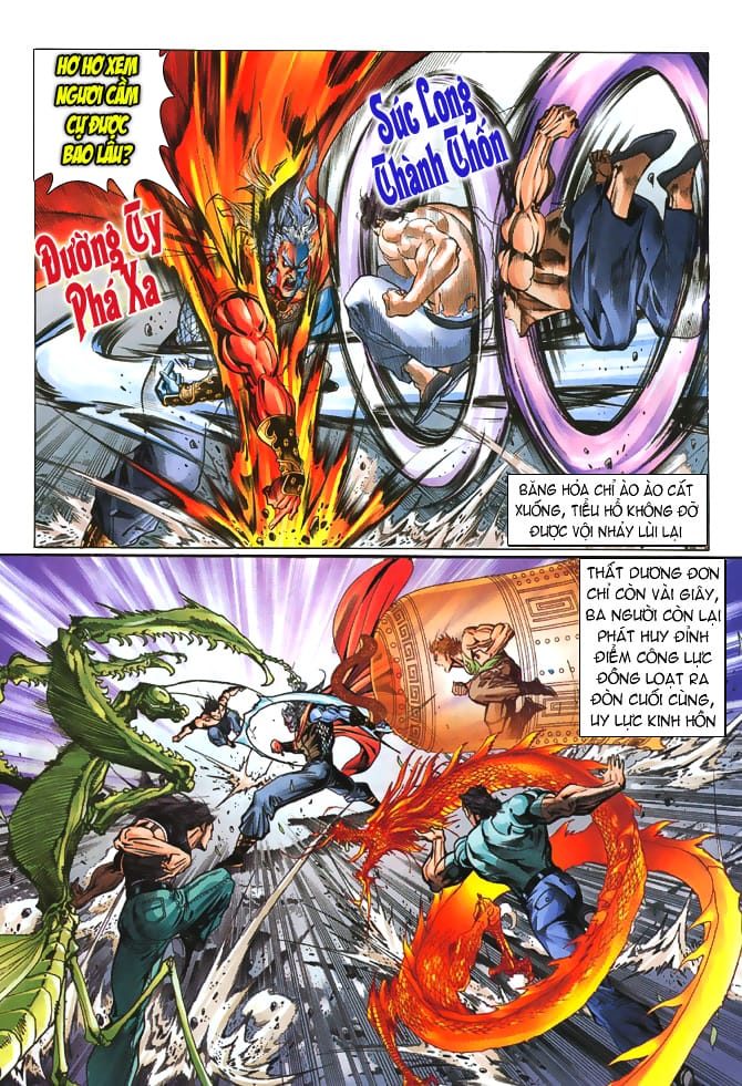 Truyện Tranh Tân Tác Long Hổ Môn trang 4
