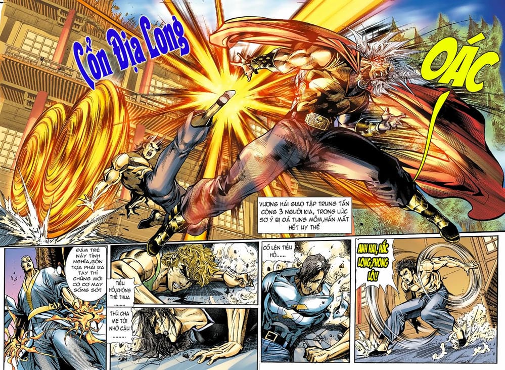 Truyện Tranh Tân Tác Long Hổ Môn trang 4