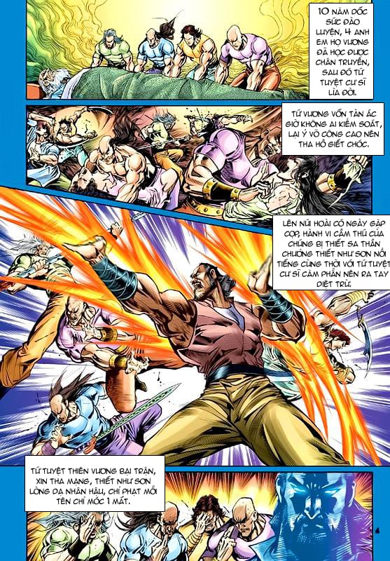 Truyện Tranh Tân Tác Long Hổ Môn trang 4