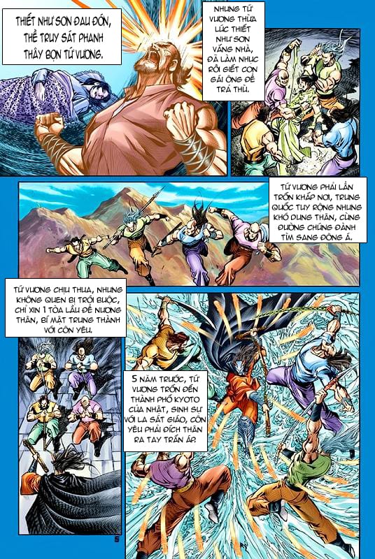 Truyện Tranh Tân Tác Long Hổ Môn trang 4