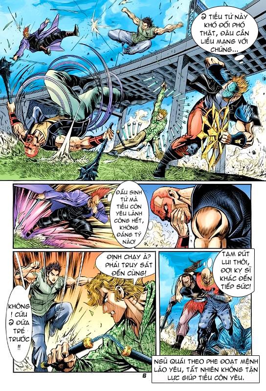 Truyện Tranh Tân Tác Long Hổ Môn trang 4