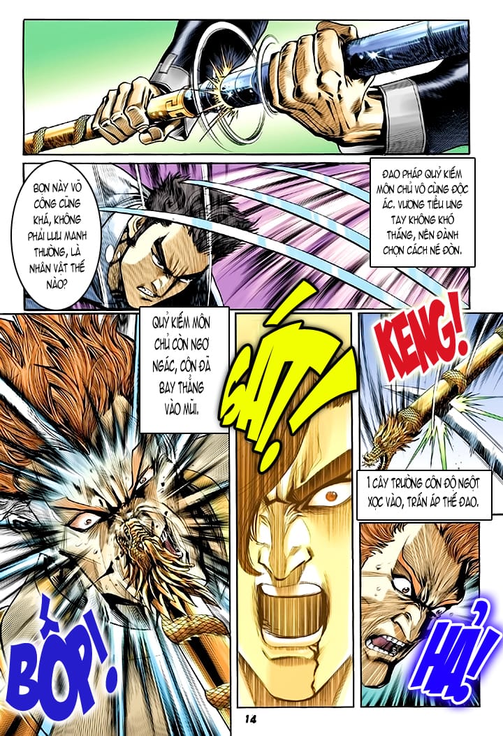 Truyện Tranh Tân Tác Long Hổ Môn trang 4