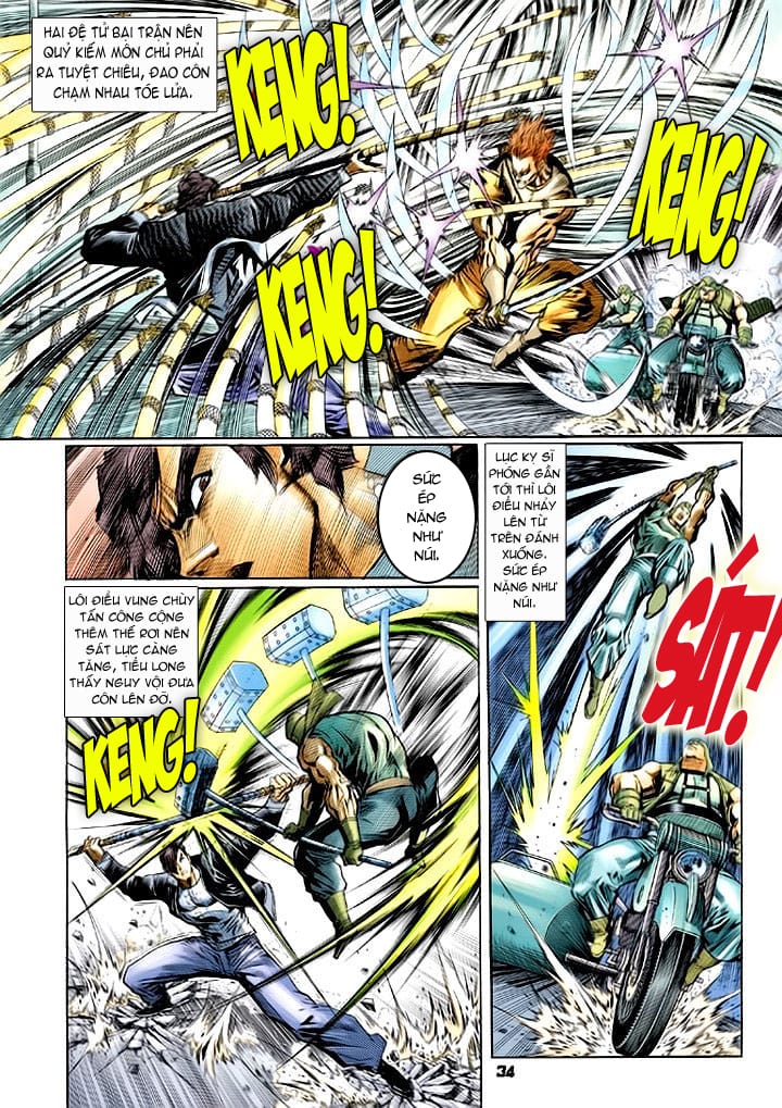 Truyện Tranh Tân Tác Long Hổ Môn trang 4