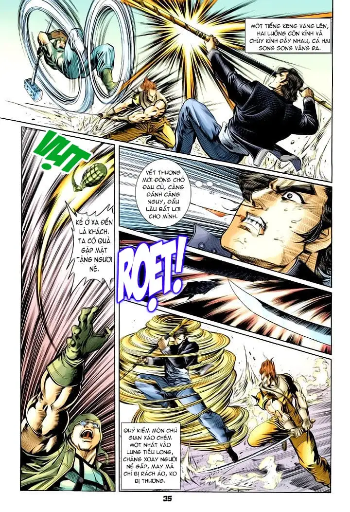 Truyện Tranh Tân Tác Long Hổ Môn trang 4