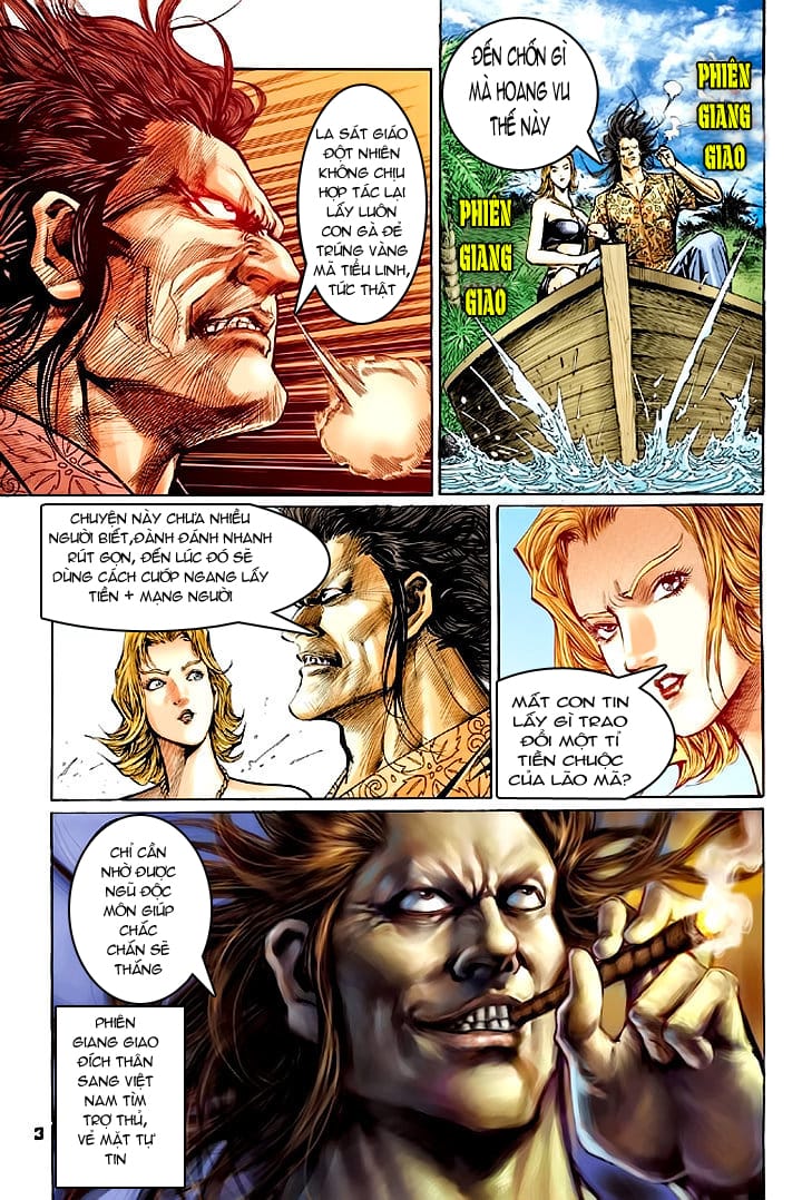 Truyện Tranh Tân Tác Long Hổ Môn trang 4