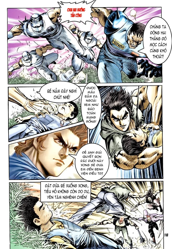 Truyện Tranh Tân Tác Long Hổ Môn trang 4