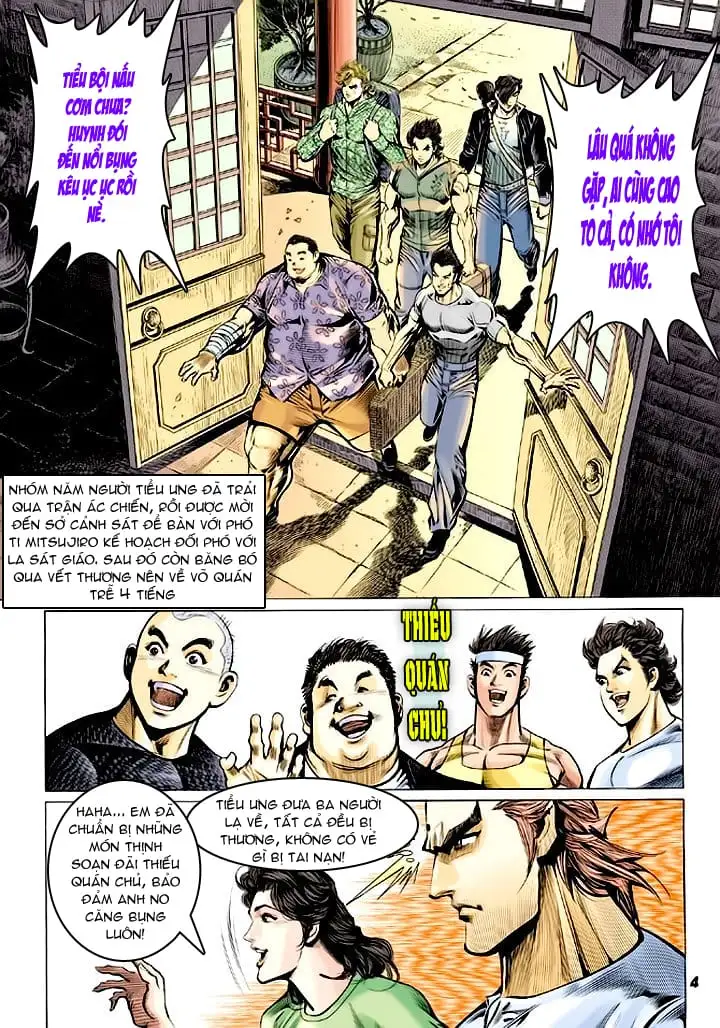 Truyện Tranh Tân Tác Long Hổ Môn trang 4