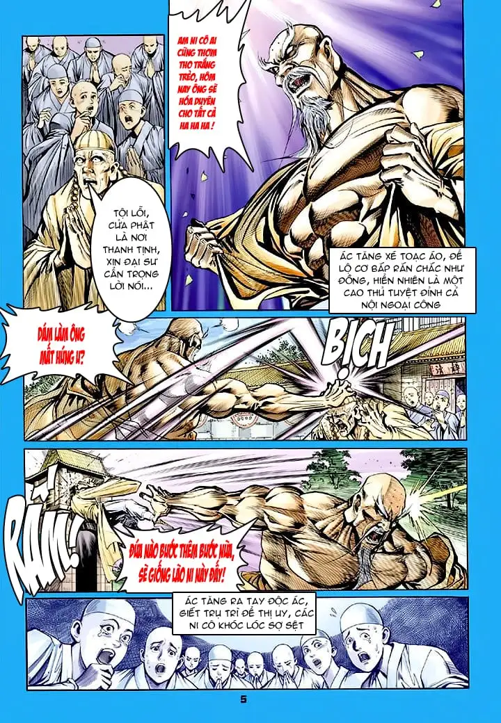 Truyện Tranh Tân Tác Long Hổ Môn trang 4