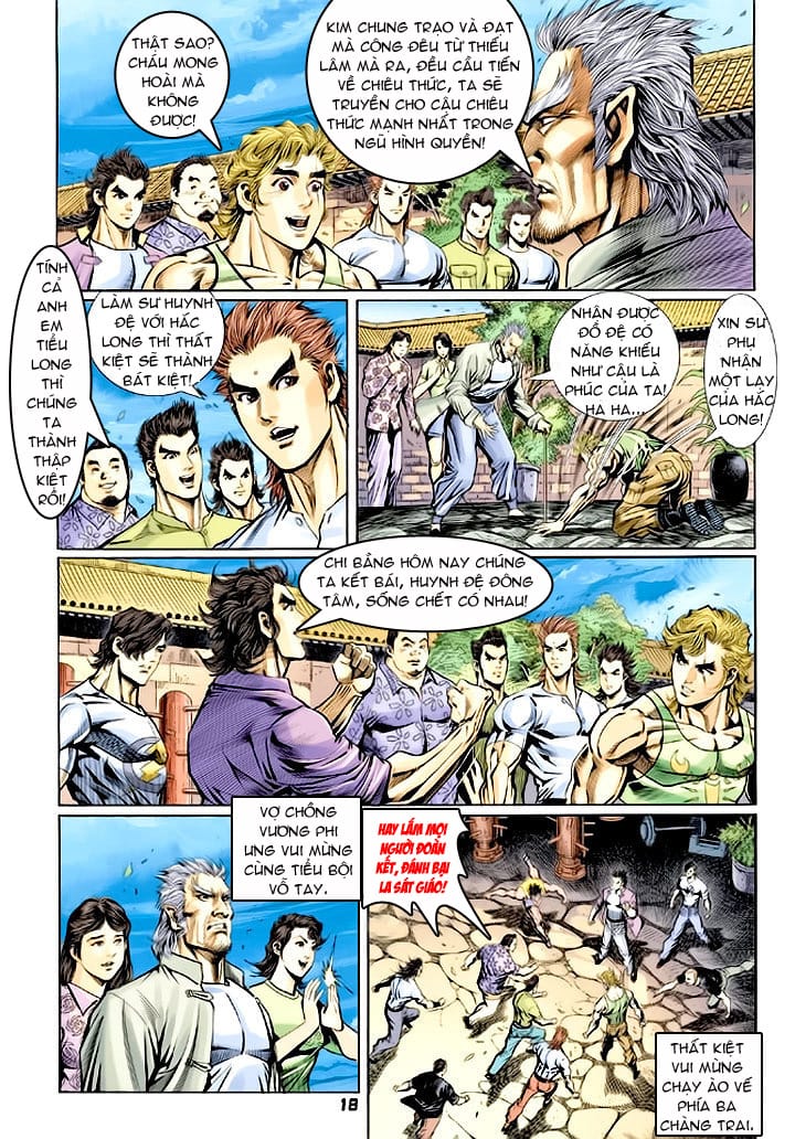 Truyện Tranh Tân Tác Long Hổ Môn trang 4