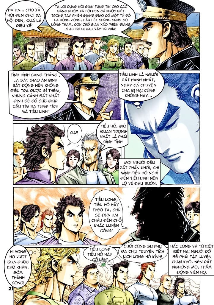 Truyện Tranh Tân Tác Long Hổ Môn trang 4