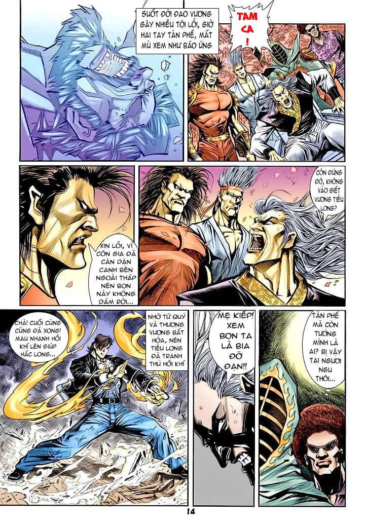 Truyện Tranh Tân Tác Long Hổ Môn trang 4