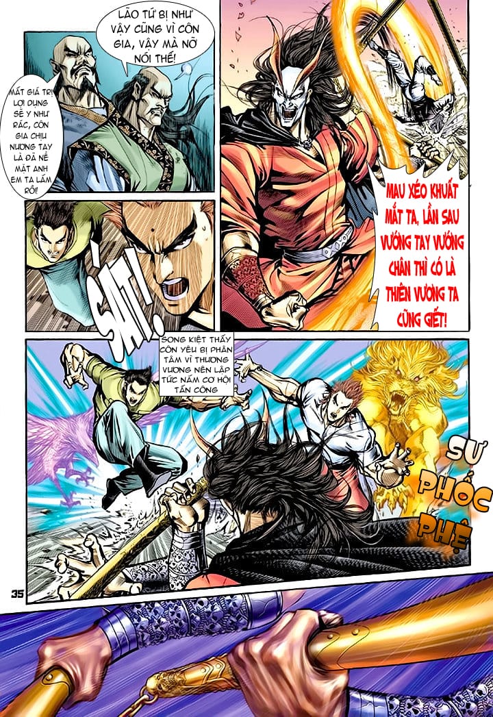 Truyện Tranh Tân Tác Long Hổ Môn trang 4