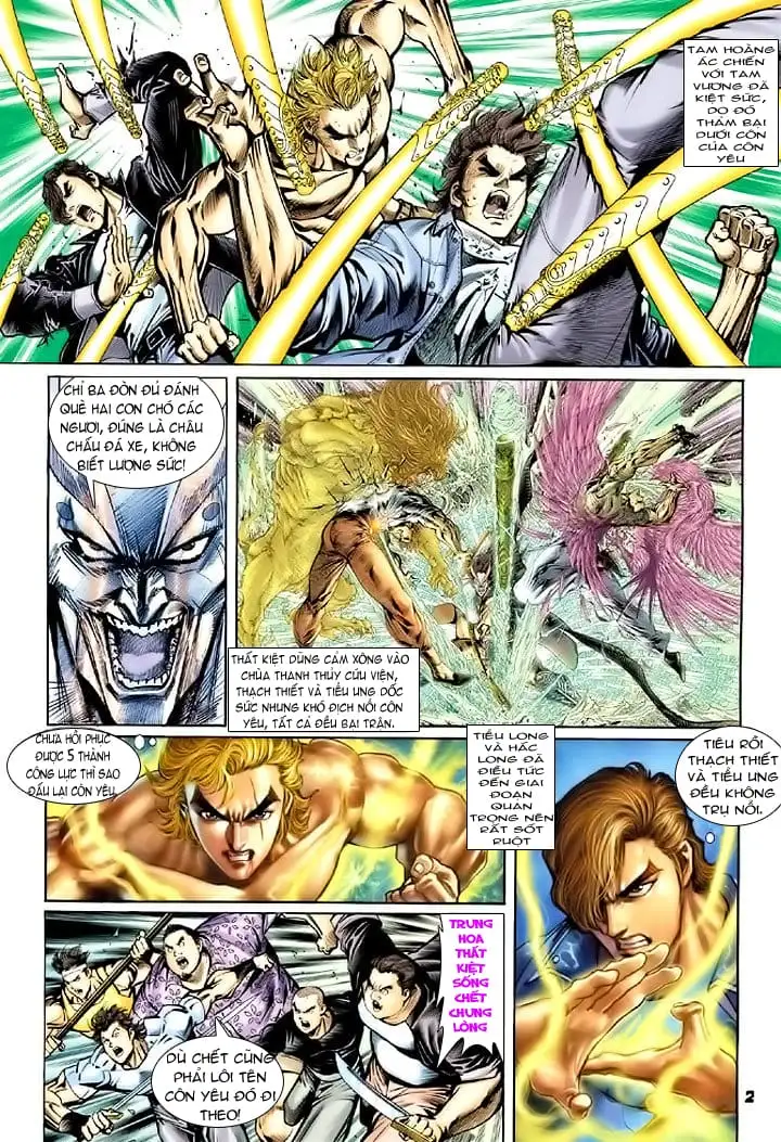 Truyện Tranh Tân Tác Long Hổ Môn trang 4