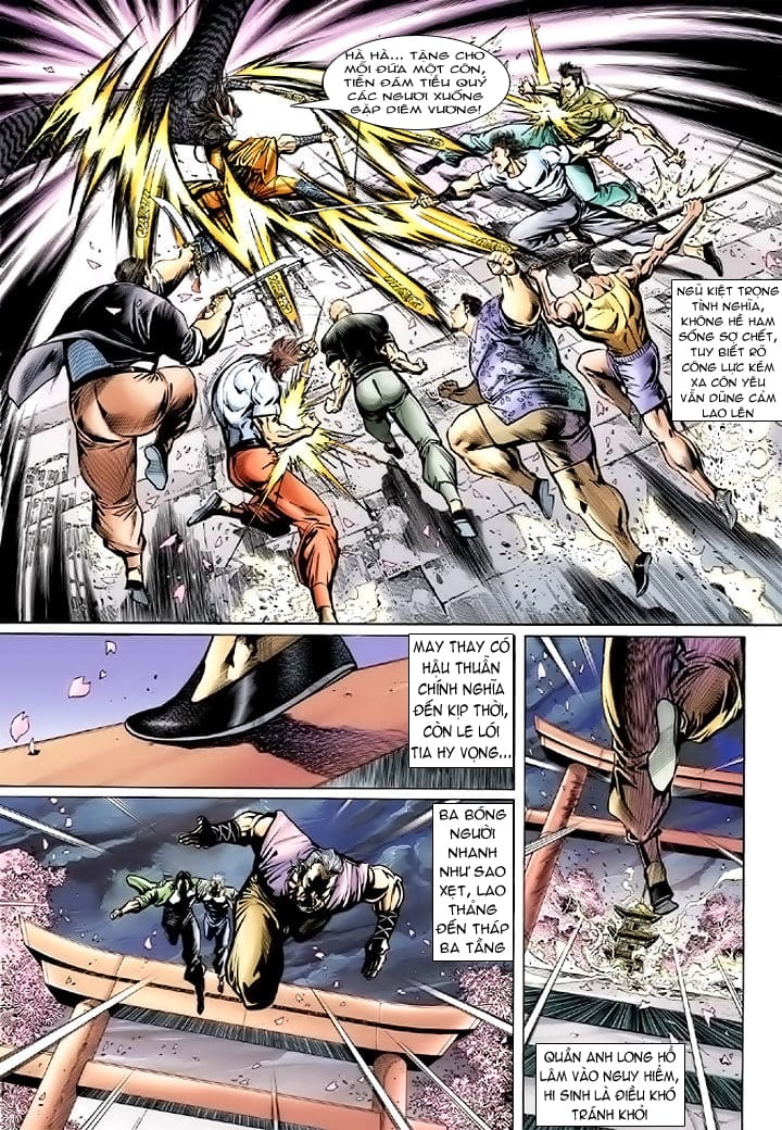 Truyện Tranh Tân Tác Long Hổ Môn trang 4