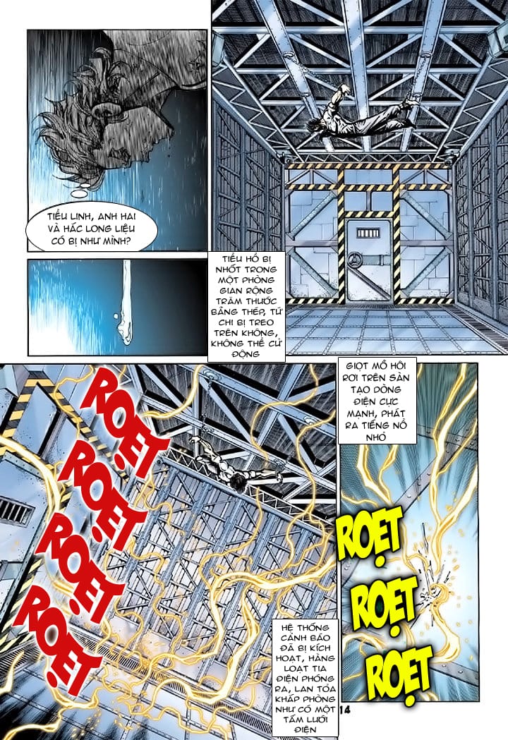 Truyện Tranh Tân Tác Long Hổ Môn trang 4