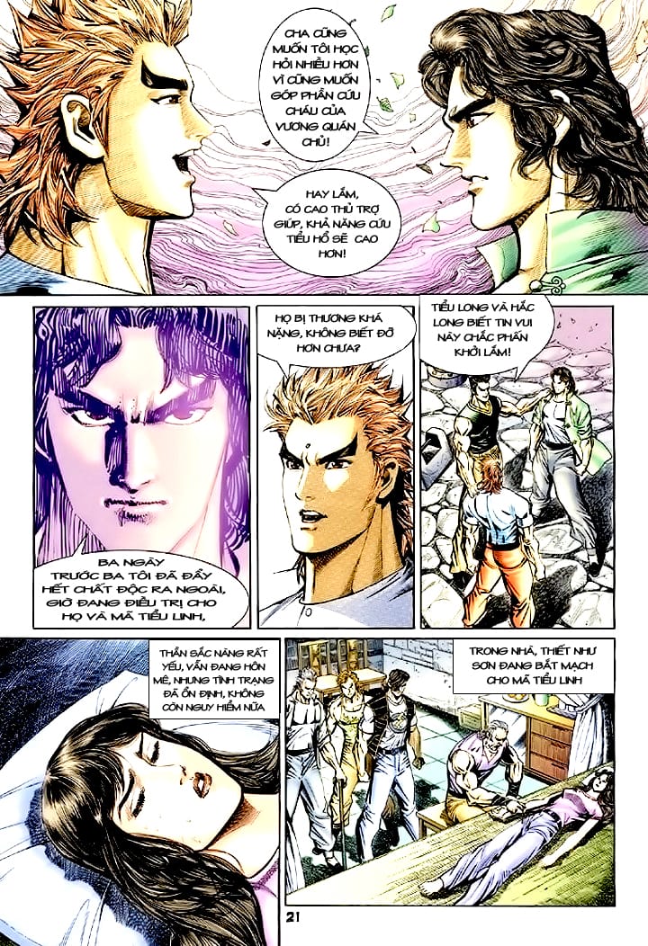 Truyện Tranh Tân Tác Long Hổ Môn trang 4