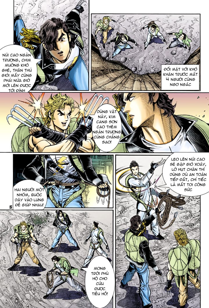 Truyện Tranh Tân Tác Long Hổ Môn trang 4
