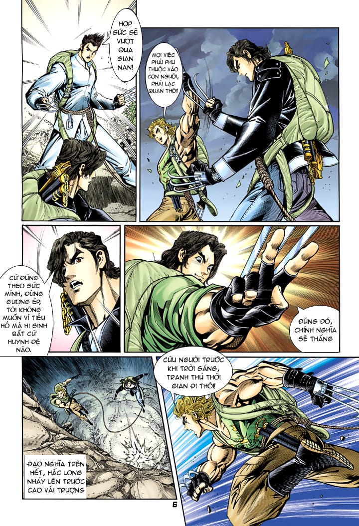 Truyện Tranh Tân Tác Long Hổ Môn trang 4