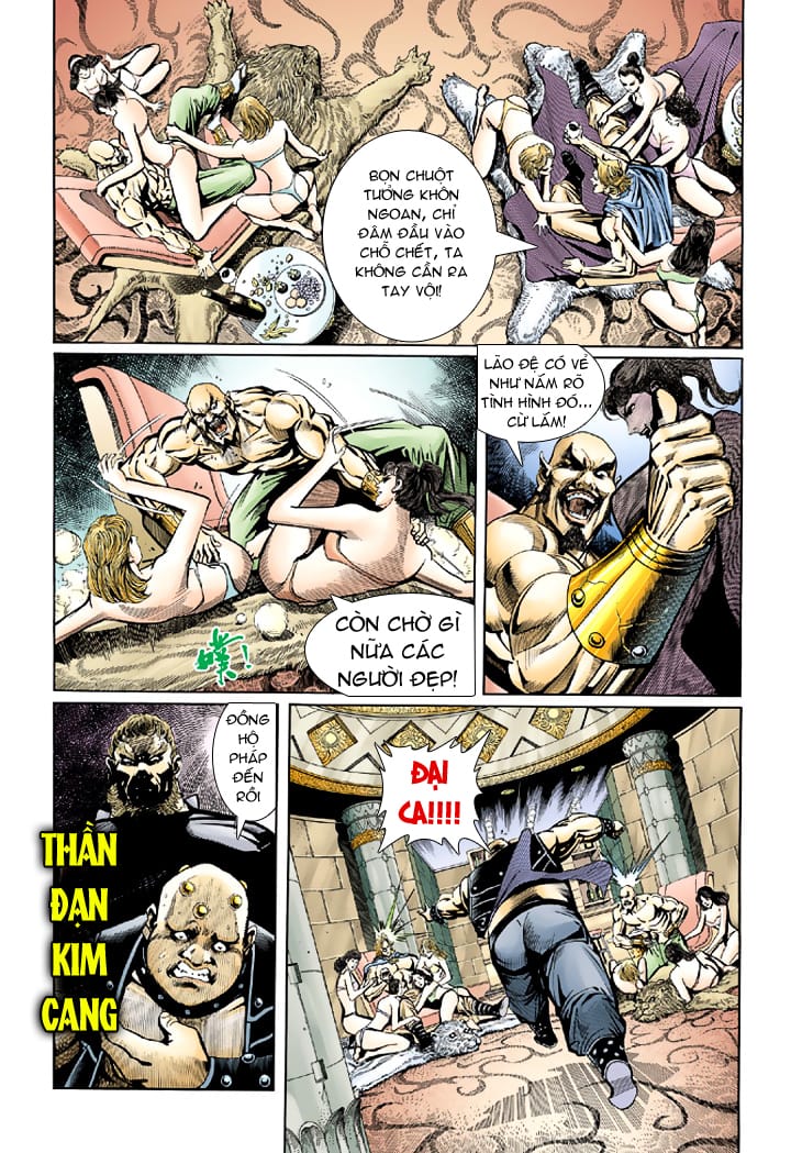 Truyện Tranh Tân Tác Long Hổ Môn trang 4
