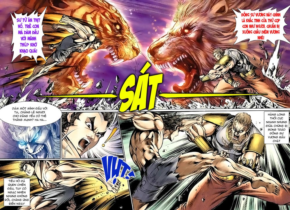 Truyện Tranh Tân Tác Long Hổ Môn trang 4