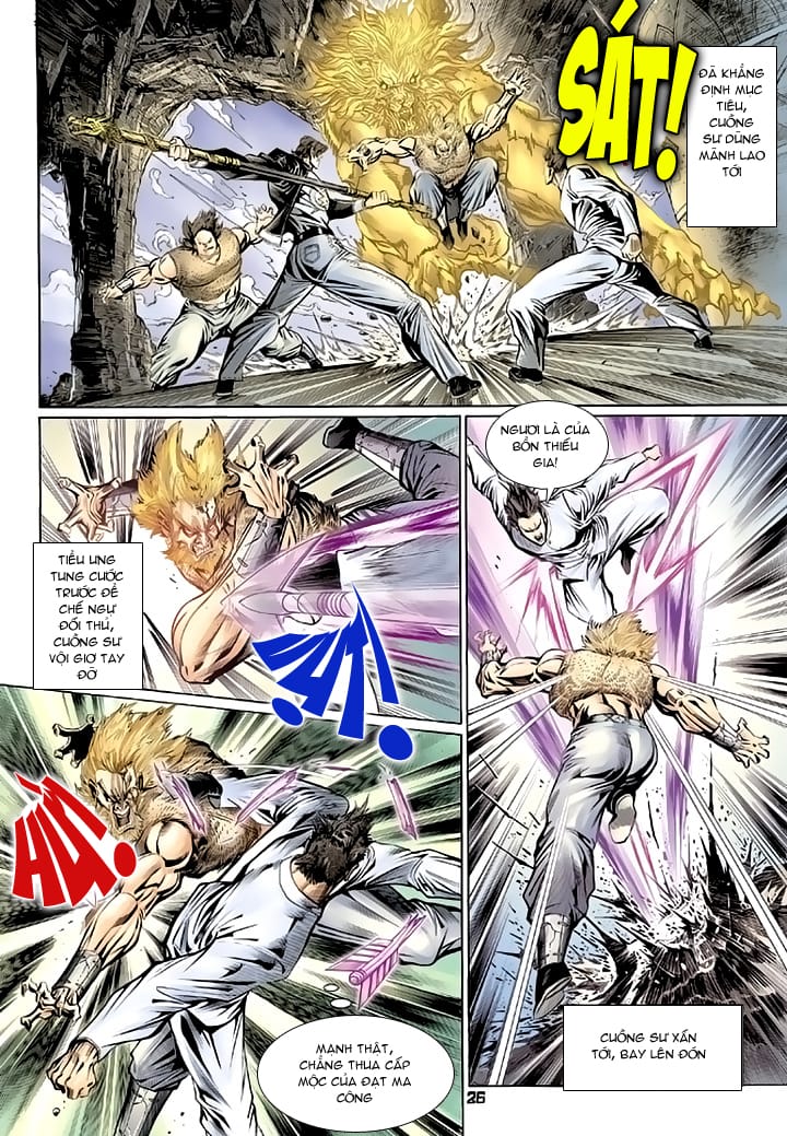 Truyện Tranh Tân Tác Long Hổ Môn trang 4