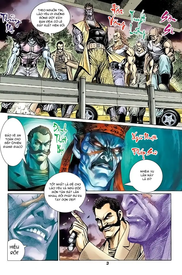 Truyện Tranh Tân Tác Long Hổ Môn trang 4