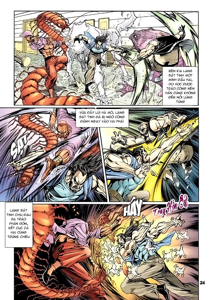 Truyện Tranh Tân Tác Long Hổ Môn trang 4