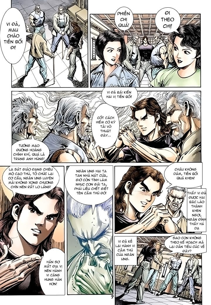 Truyện Tranh Tân Tác Long Hổ Môn trang 4