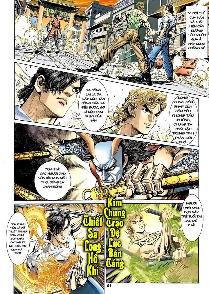 Truyện Tranh Tân Tác Long Hổ Môn trang 4