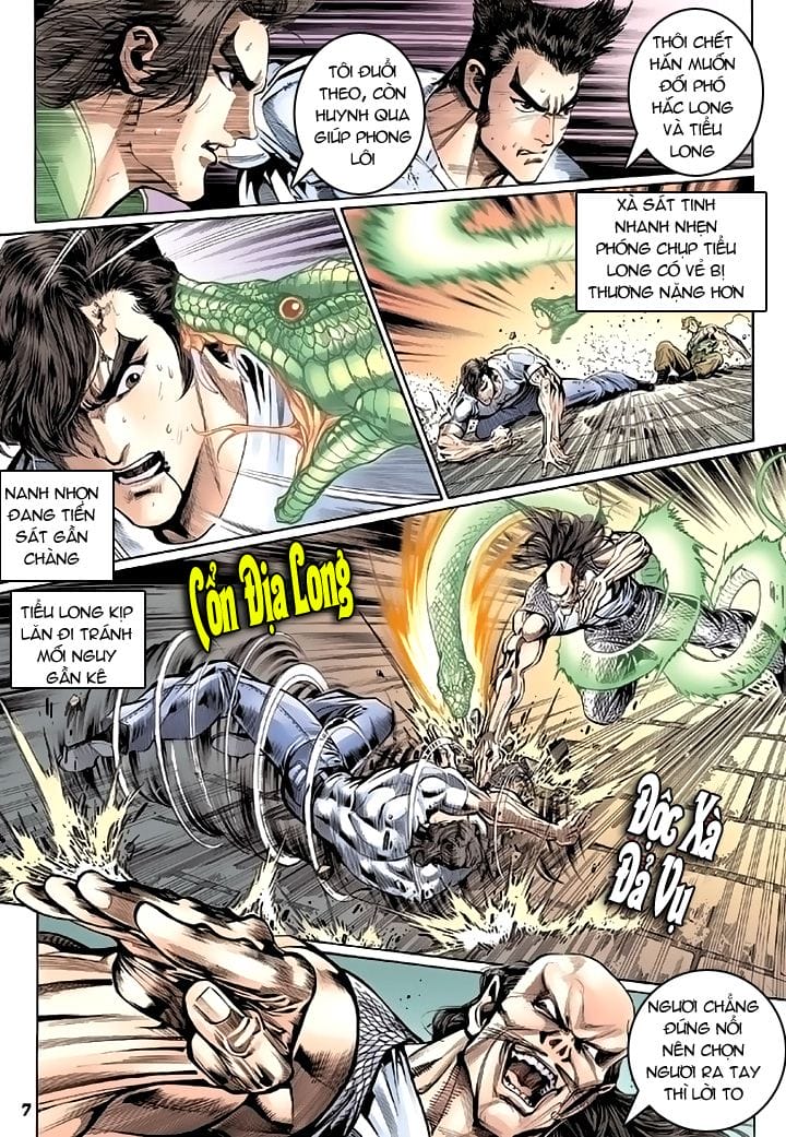 Truyện Tranh Tân Tác Long Hổ Môn trang 4
