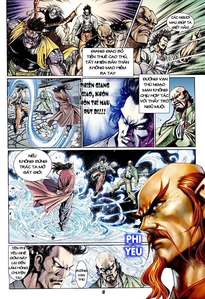 Truyện Tranh Tân Tác Long Hổ Môn trang 4