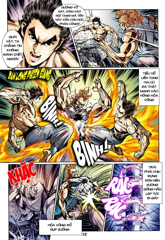 Truyện Tranh Tân Tác Long Hổ Môn trang 4