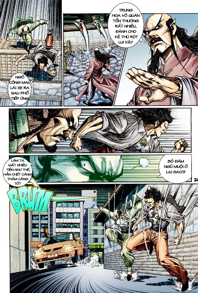 Truyện Tranh Tân Tác Long Hổ Môn trang 4