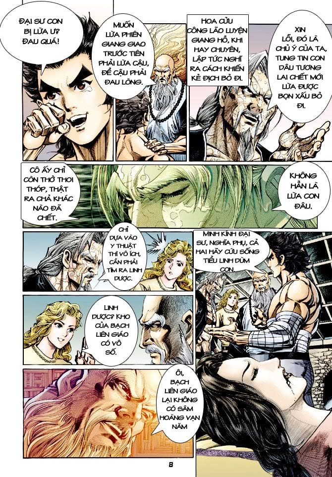 Truyện Tranh Tân Tác Long Hổ Môn trang 4