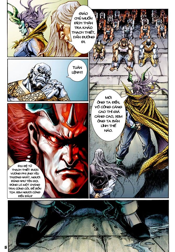 Truyện Tranh Tân Tác Long Hổ Môn trang 4